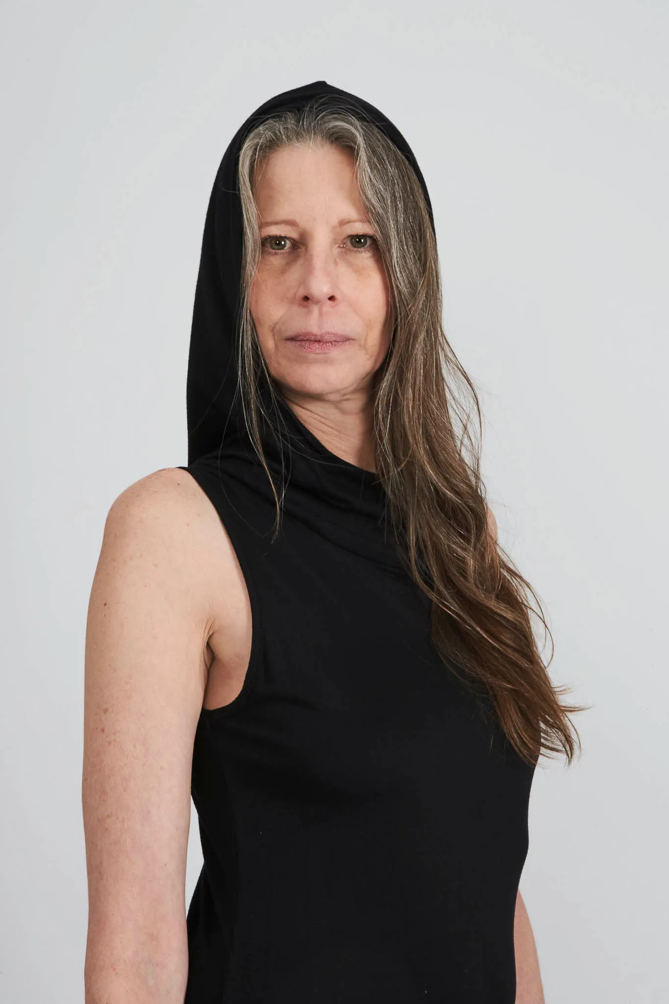 Norma Dress in Black Jersey