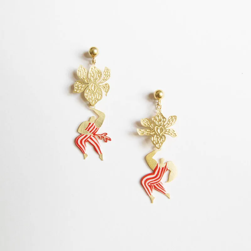 Orchid Surprise Earrings