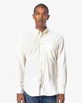 Original Button Down Shirt in Basket Weave White