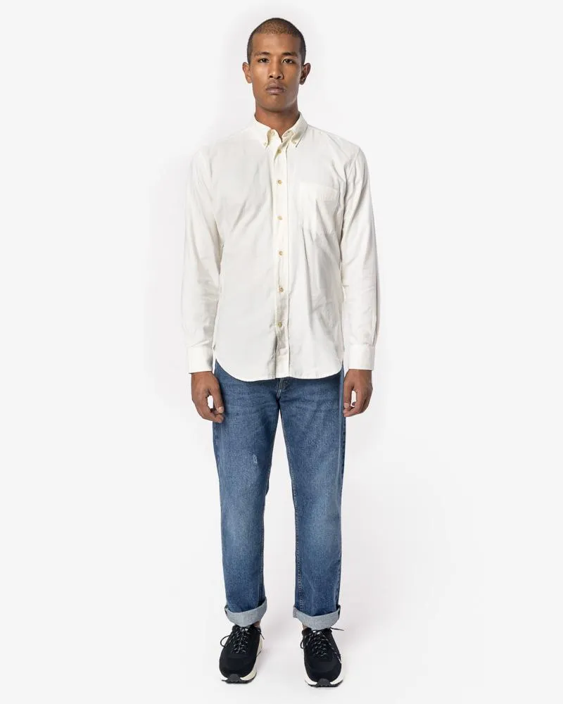 Original Button Down Shirt in Basket Weave White