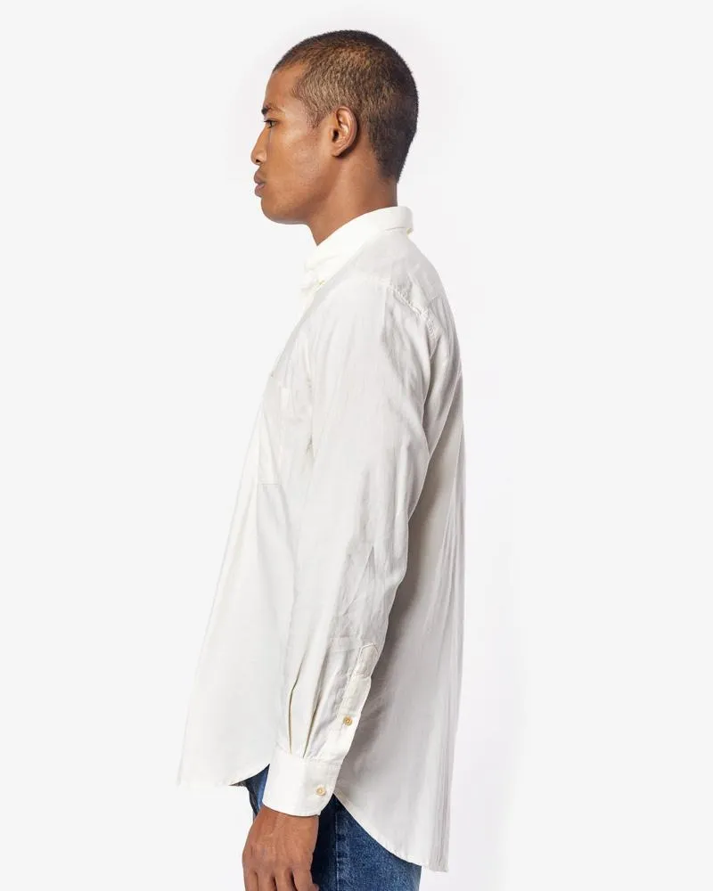 Original Button Down Shirt in Basket Weave White