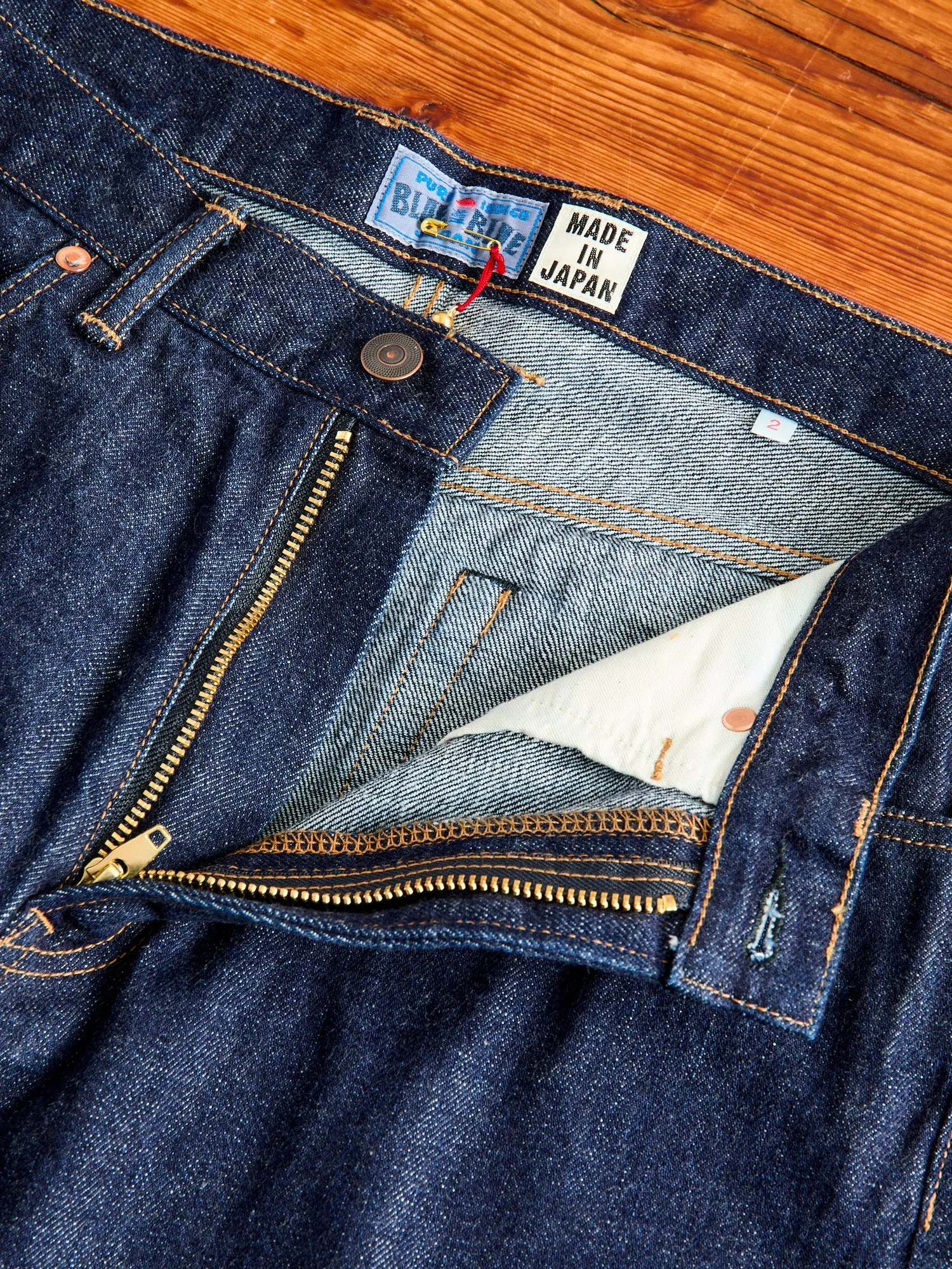 "70's Vintage" Selvedge Denim in Straight Fit