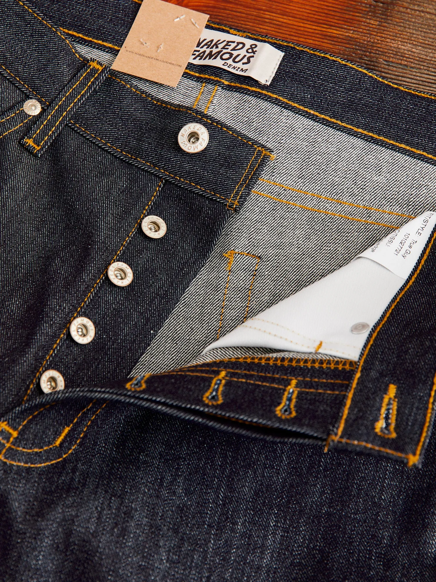 "Left Hand Twill" 13.75oz Selvedge Denim - True Guy Fit