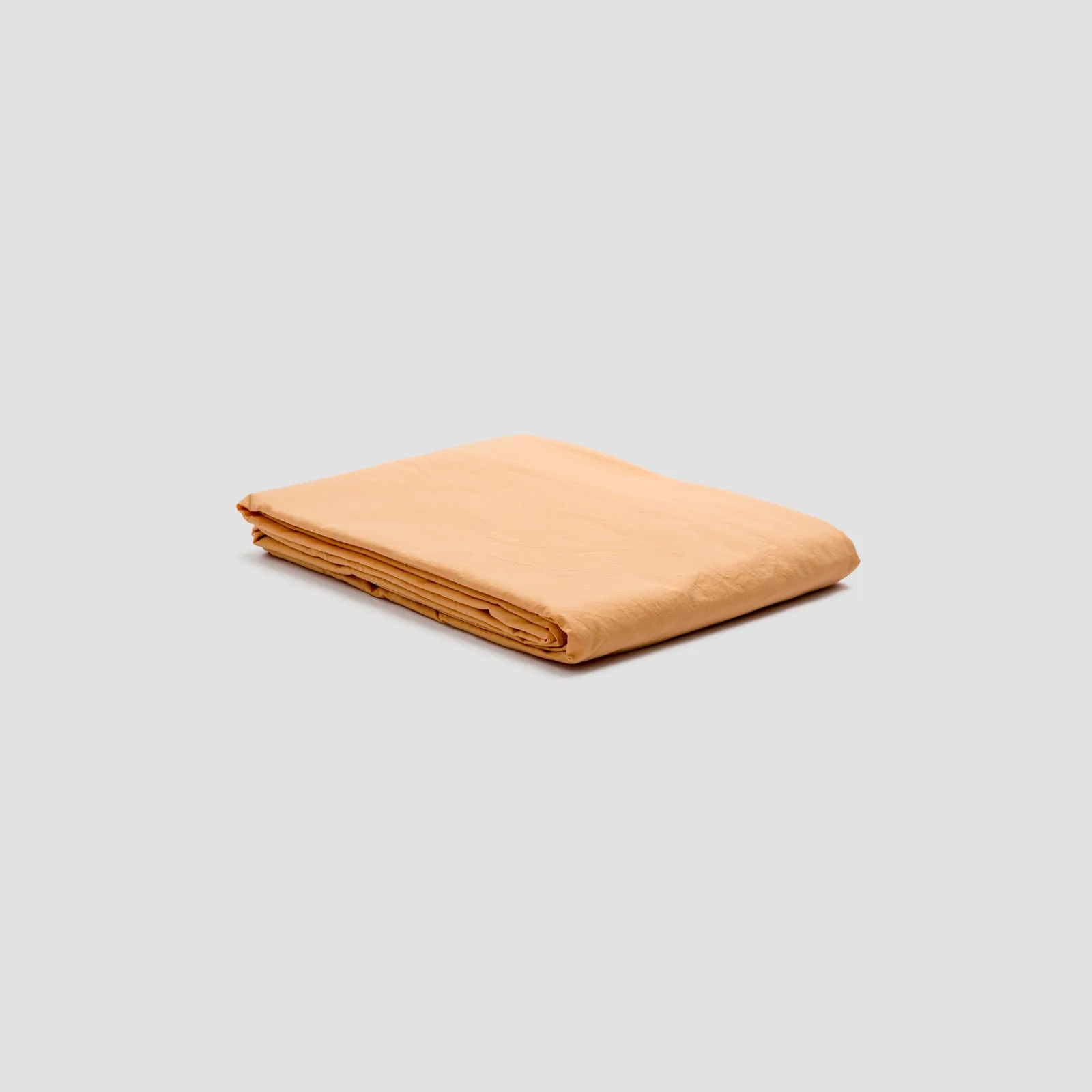 Sun Baked Washed Cotton Percale Flat Sheet