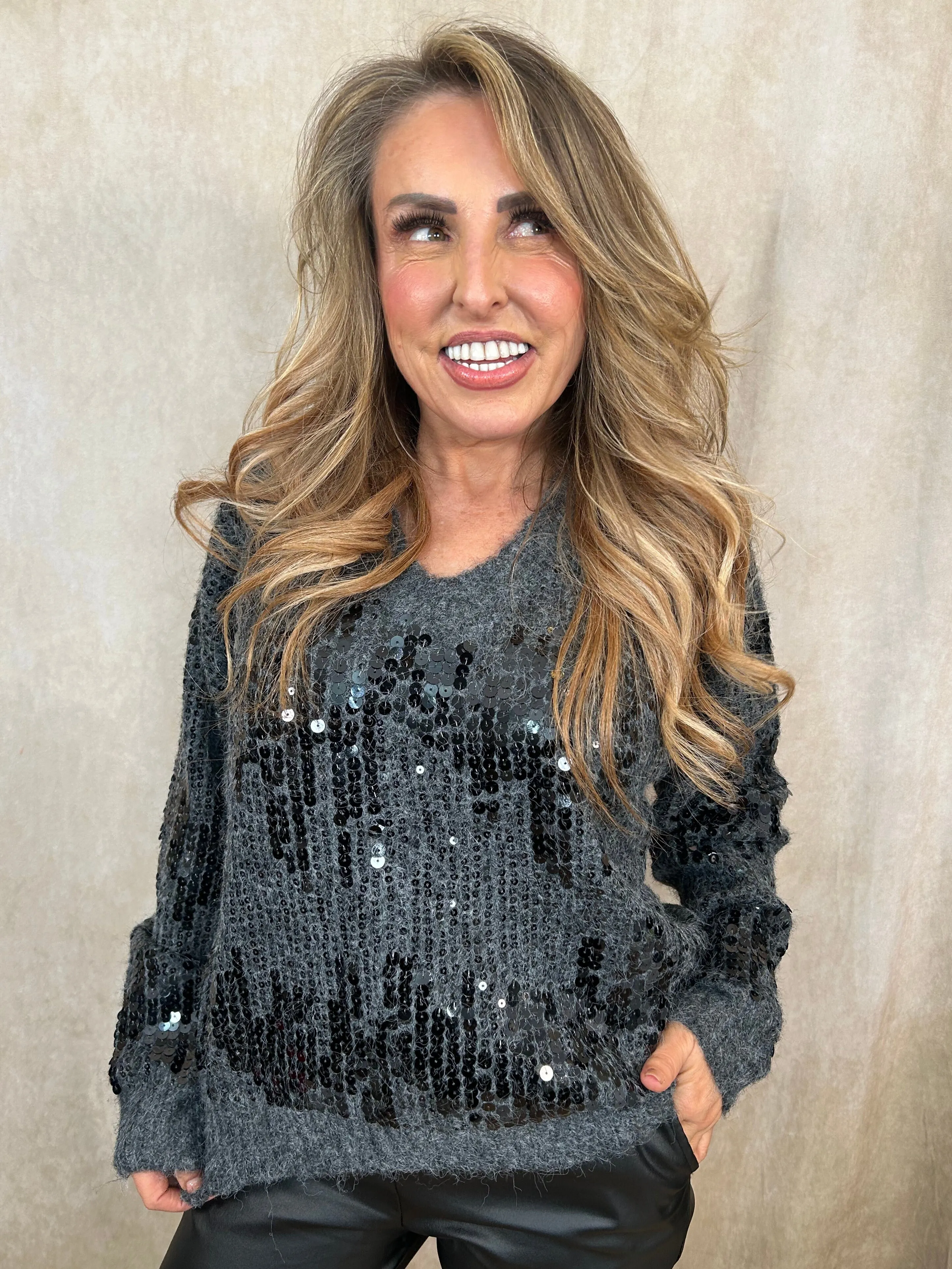 Sylvester Sequin Jumper