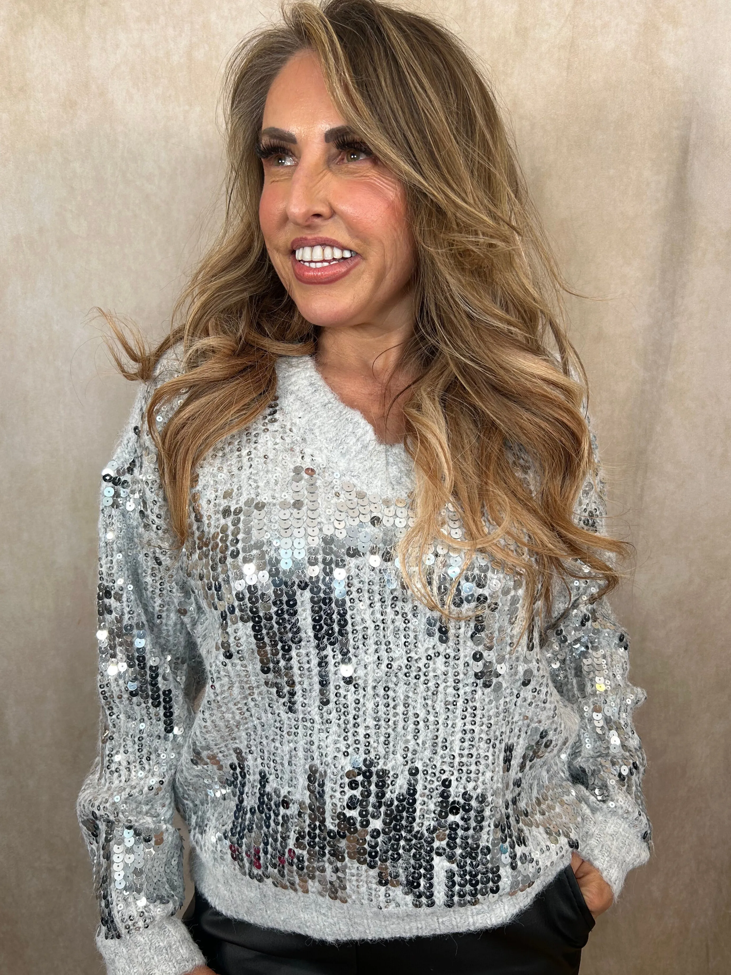 Sylvester Sequin Jumper