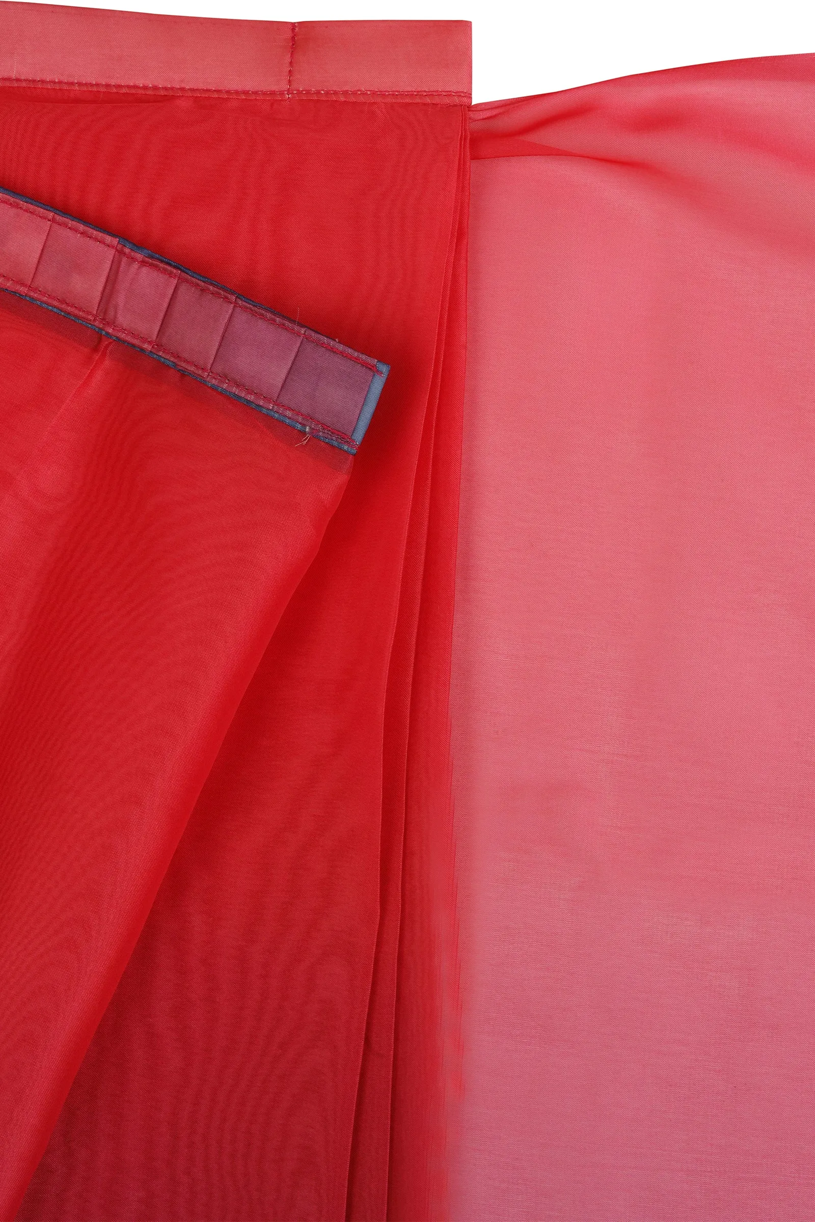 Teejh Enchanting Ember Pre-Draped Saree